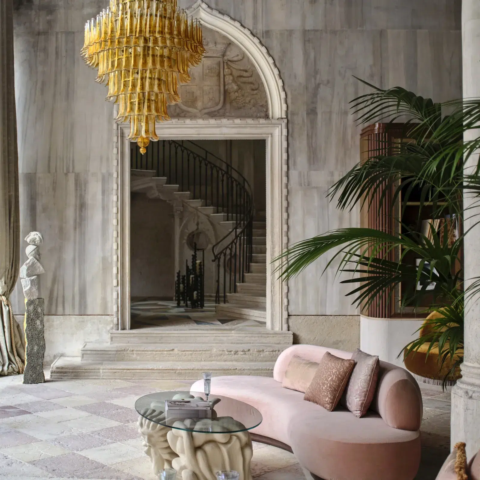 Orient Express Venezia Lobby. Photo Credits Giulio Ghirardi Orient Express Venezia Lobby. Photo Credits Giulio Ghirardi