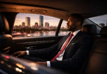 Late-Night Safety Concerns on Public Transit in Boston Drive Demand for Private Transportation Private Transportation in Boston. Photo chatgpt