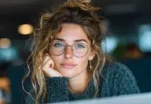 Rimless Glasses for Women and Oval Sunglasses: Elegant Elklook Eyewear Trends Rimless Glasses for women and Oval Sunglasses. Vecteezy-medium