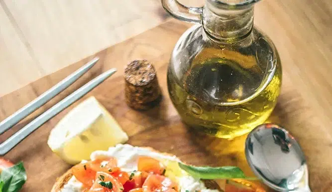 Rise & Fall Olive Oil Bruschetta Recipe Rise & Fall Olive Oil Bruschetta Recipe. Photo by Calum Lewis via unsplash