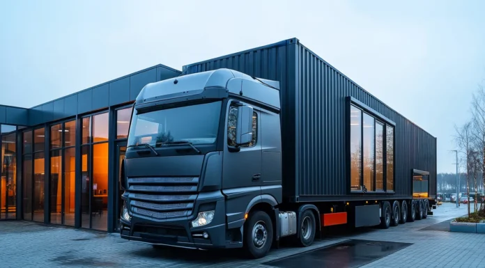 How Much Does It Cost to Transport a Manufactured Home? Transporting a Manufactured Home elsewhere. Vecteezy-medium