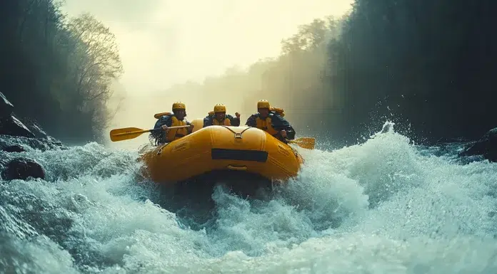 Top 9 Best Half-Day Rafting Tour Operators on the Arkansas River A group of people doing rafting tour with an operator. Vecteezy-medium