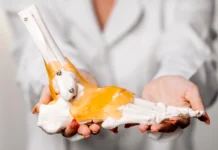 Precision in Bone Sculpting: A Guide to Surgical Bone Chisels A physician preparing for a bone sculpting with surgical instrument. Vecteezy-medium