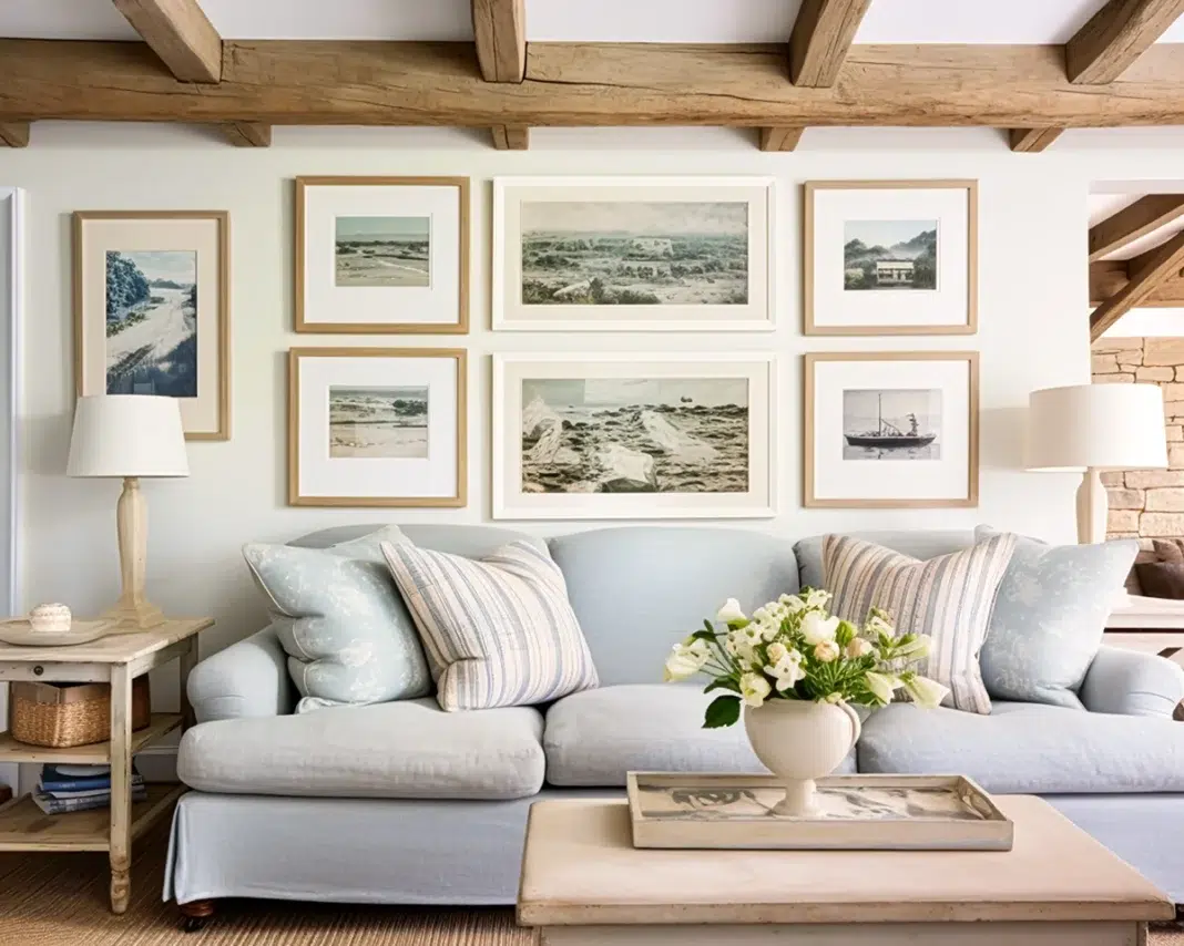 Beautiful Coastal art decor in a home. Vecteezy-medium Beautiful Coastal art decor in a home. Vecteezy-medium
