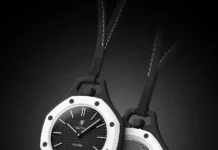 Audemars Piguet x Swatch Royal Pop Pocket Watch Bioceramic Royal Pop OCHO NEGRO PUB DOUBLE Audemars Piguet