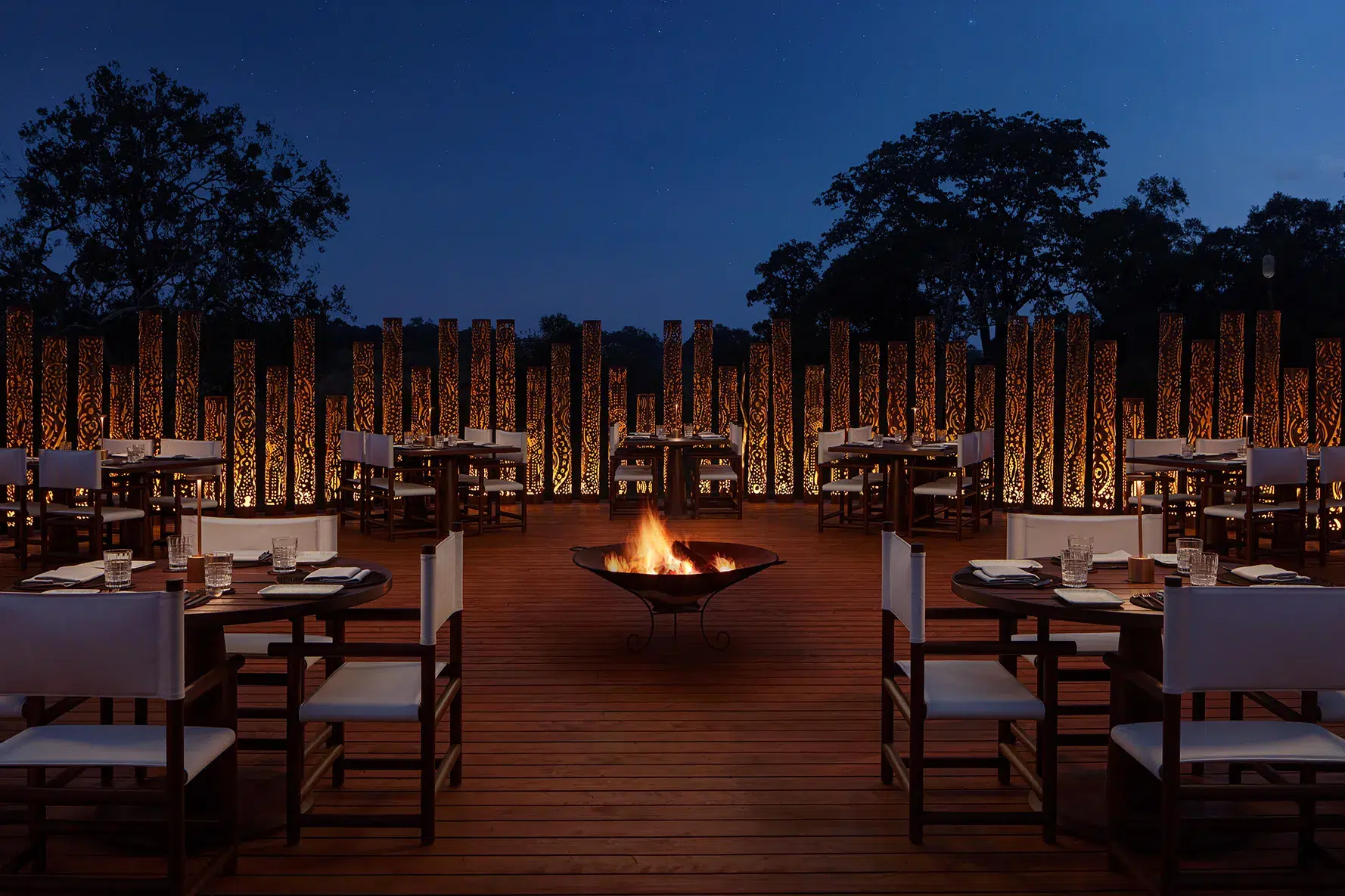 The boma evenings offer a window into Kenyan cuisine. Photo courtesy of The Ritz-Carlton, Masai Mara Safari Camp The boma evenings offer a window into Kenyan cuisine. Photo courtesy of The Ritz-Carlton, Masai Mara Safari Camp
