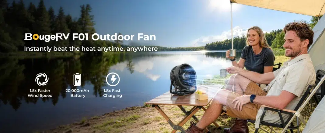BougeRV F01 Portable Outdoor Fan BougeRV F01 Portable Outdoor Fan