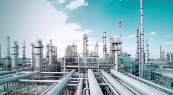Chemical Factories Guide for Industrial Production and Sourcing Chemical Factories for Industrial production. Vecteezy-medium
