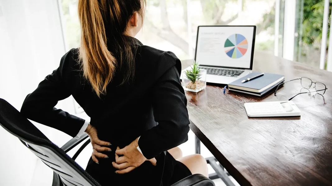 Chronic Back Pain suffering. Vecteezy-medium Chronic Back Pain suffering. Vecteezy-medium