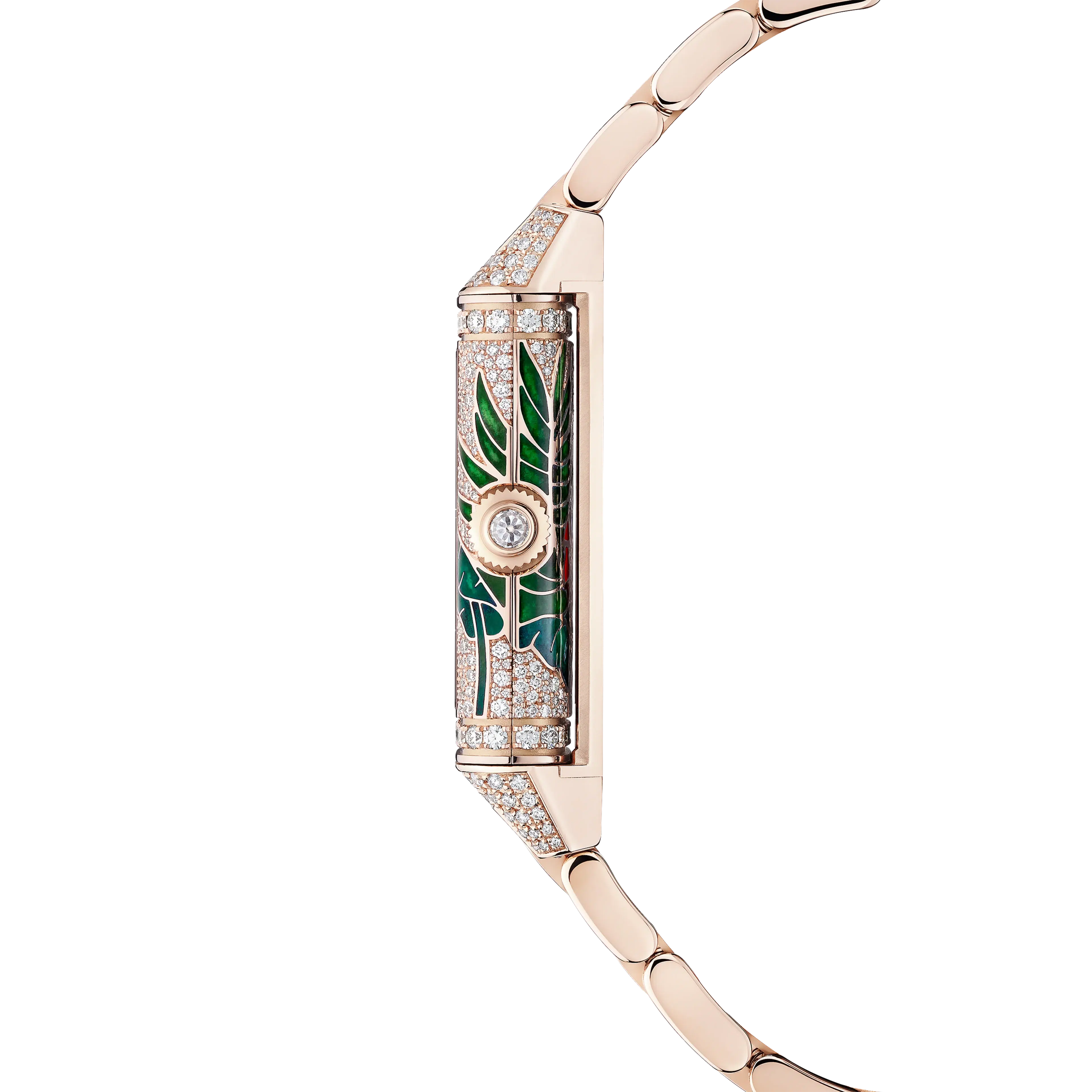 Jaeger-LeCoultre’s Reverso ‘Hibiscus Rosa’ back Jaeger-LeCoultre’s Reverso ‘Hibiscus Rosa’ back
