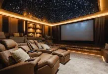 Home Cinemas Reimagined for Modern Luxury Living Luxury Home Cinema. Vecteezy-medium