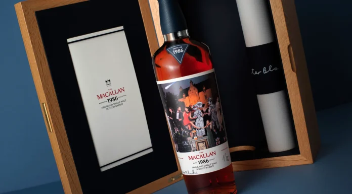 The Macallan Unveils the Romantica Collection Macallan 2025 Trinity Sir Peter Blake Col