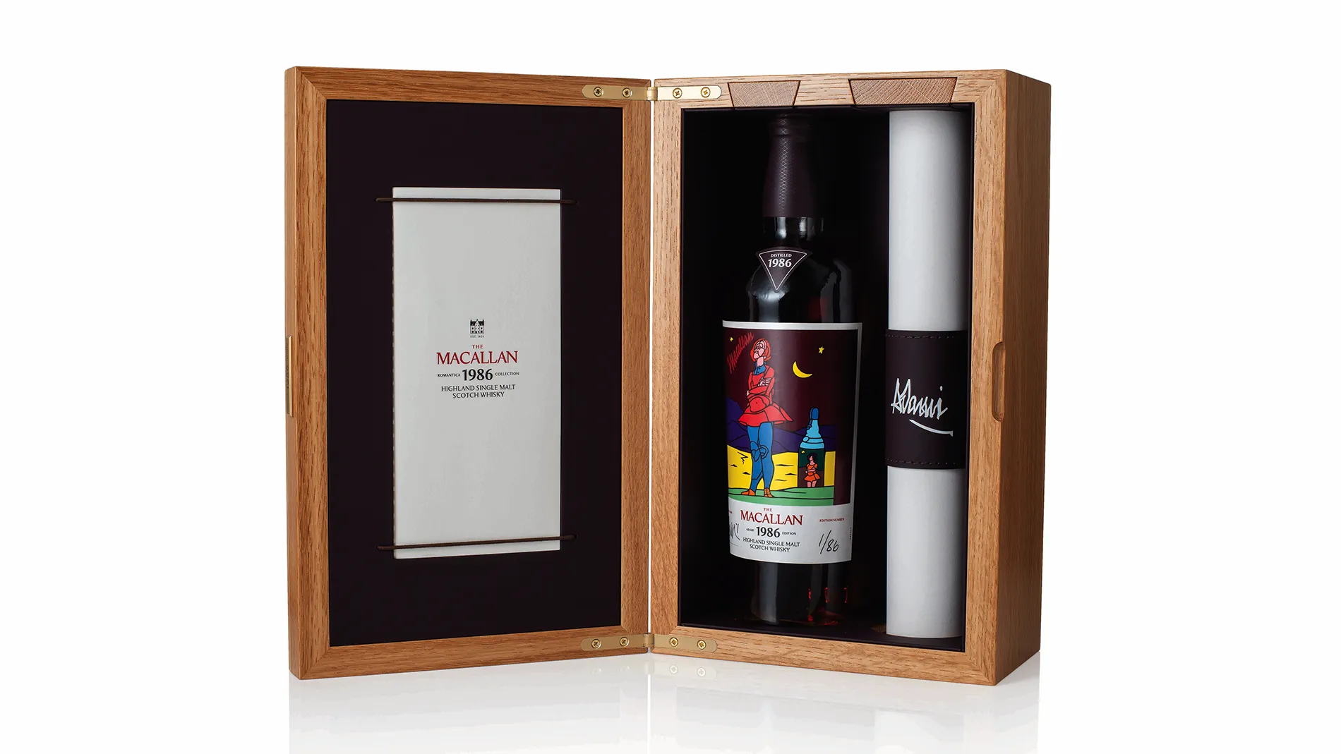 Macallan 2025 Trinity Valerio Adami Box Macallan 2025 Trinity Valerio Adami Box