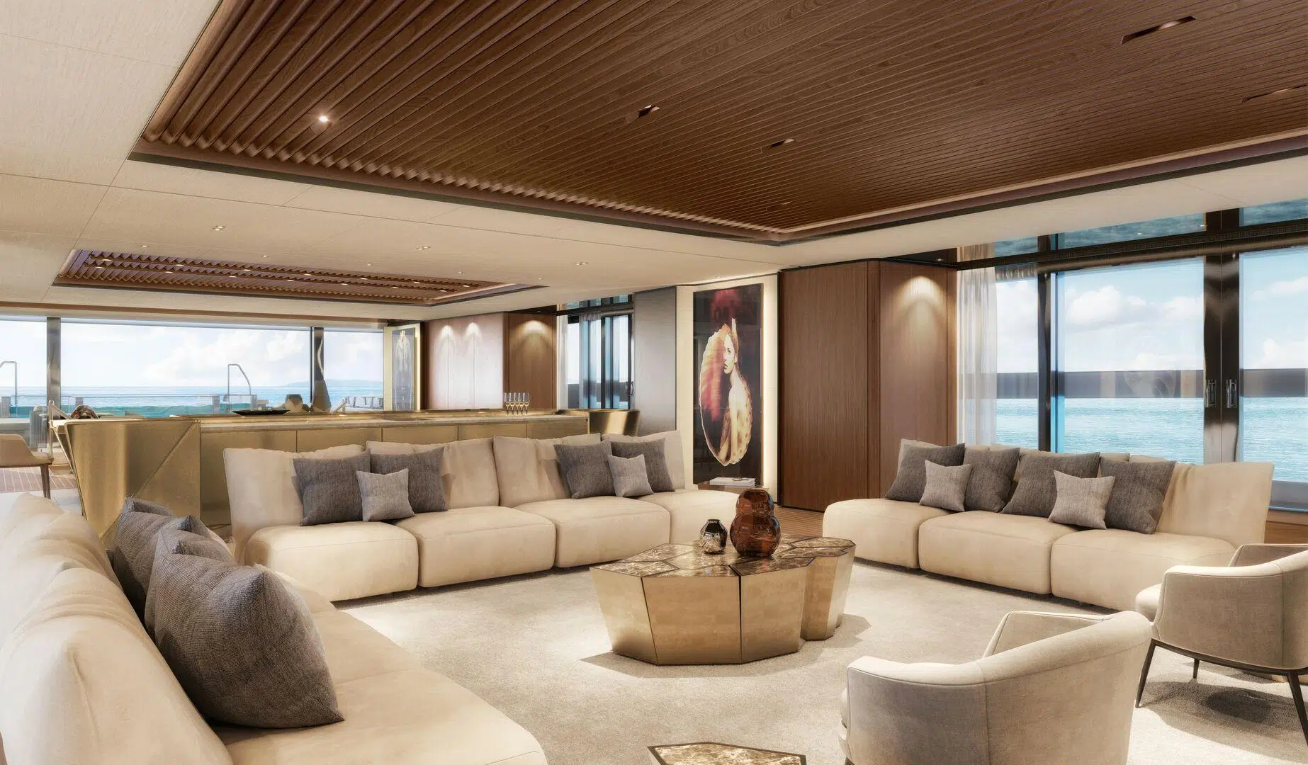 New renderings of flagship Sanlorenzo 74Steel yacht Silver Fox unveiled New renderings of flagship Sanlorenzo 74Steel yacht Silver Fox unveiled