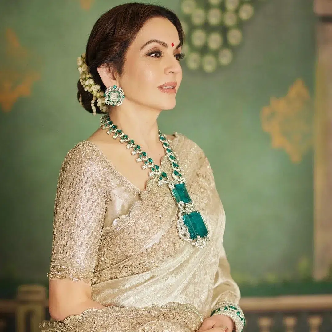 Nita Ambani. Image manishmalhotra05Instagram