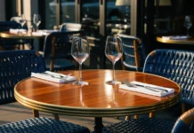 Strategic Approaches to Selecting Restaurant Furniture and Designing Productive Office Layouts Outdoor Restaurant Furniture. Vecteezy-medium