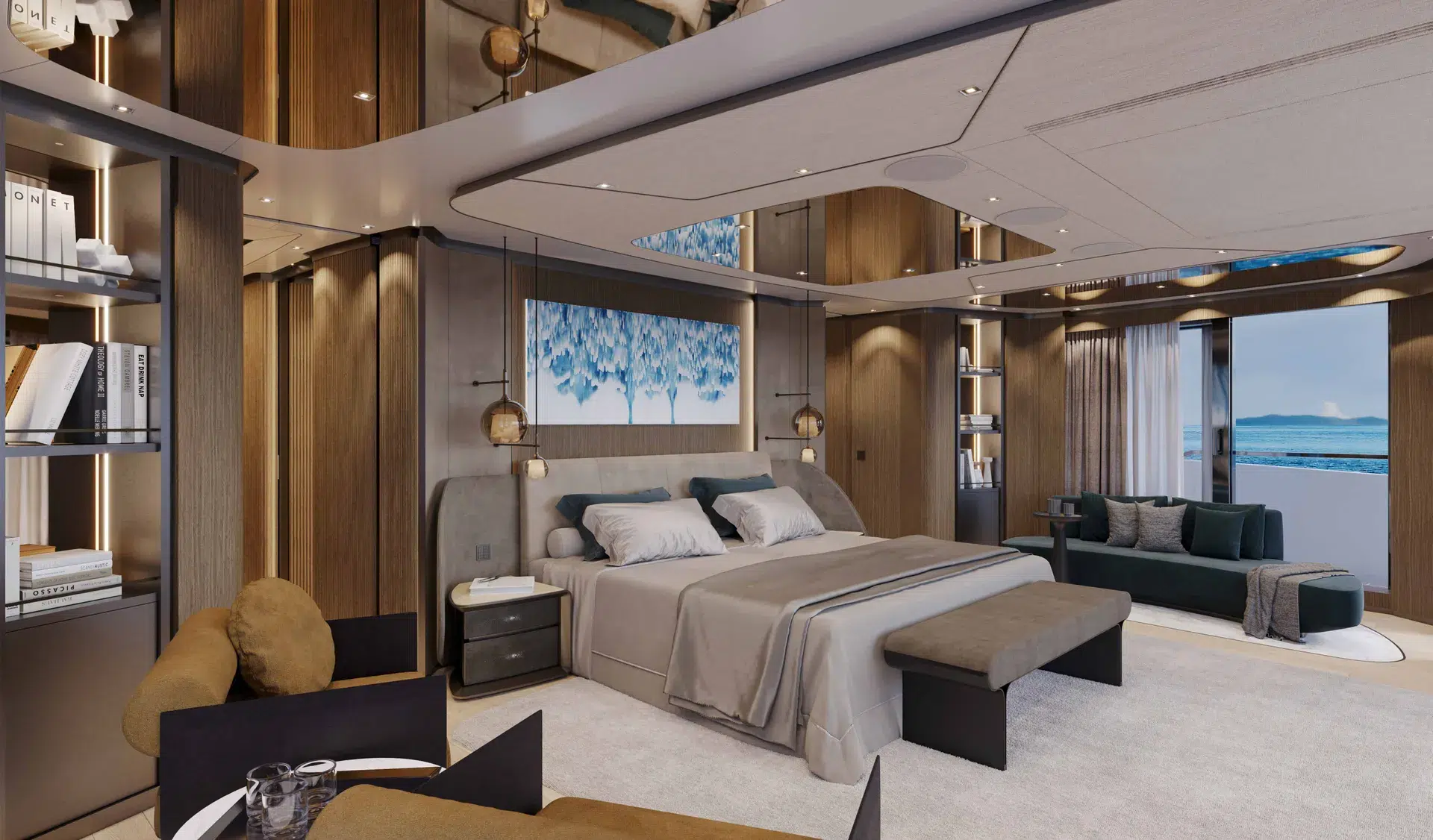 SILVER FOX Superyachts bedroom SILVER FOX Superyachts bedroom