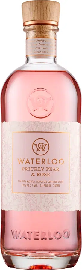Waterloo Gin - Prickly Pear Rose Waterloo Gin - Prickly Pear Rose