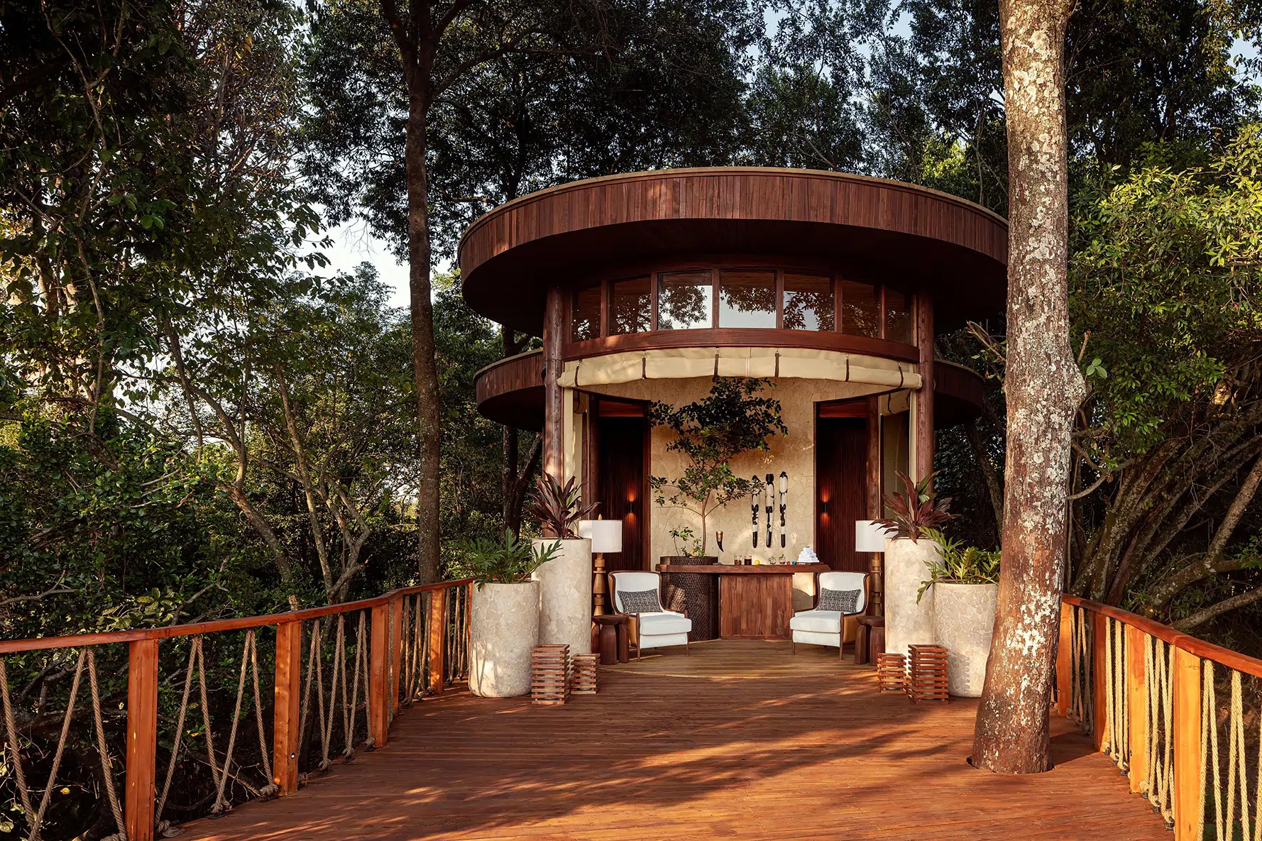 The arrival point. Photo courtesy of The Ritz-Carlton, Masai Mara Safari Camp The arrival point. Photo courtesy of The Ritz-Carlton, Masai Mara Safari Camp