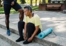 Modern Pain Treatments That Keep You Moving An active adult stretching outdoors. Photo via pexels by Liliana Drew