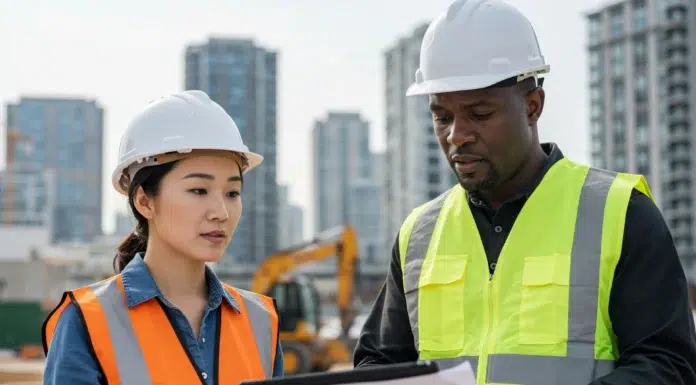 How Architects and Surveyors Shape a Successful Auckland Home Build Architect and Surveyor shaping a successful Auckland home. Vecteezy-medium
