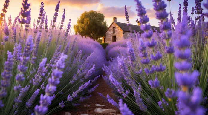 5 Luxury European Getaways Perfectly Suited to Older Travelers Beautiful Lavender Field in Provence. Vecteezy-medium
