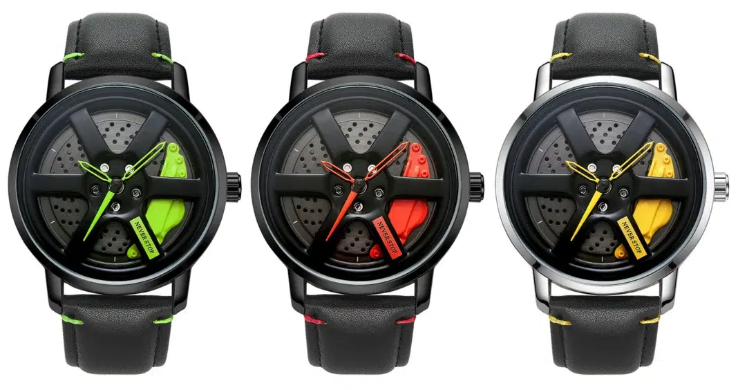 Car Rim Watches. Photo courtesy of leed on watch dot com Car Rim Watches. Photo courtesy of leed on watch dot com