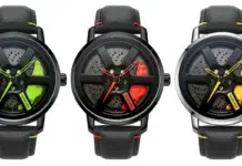 Car Rim Watches: The Perfect Fusion of Automotive Passion and Modern Watch Design Car Rim Watches. Photo courtesy of leed on watch dot com