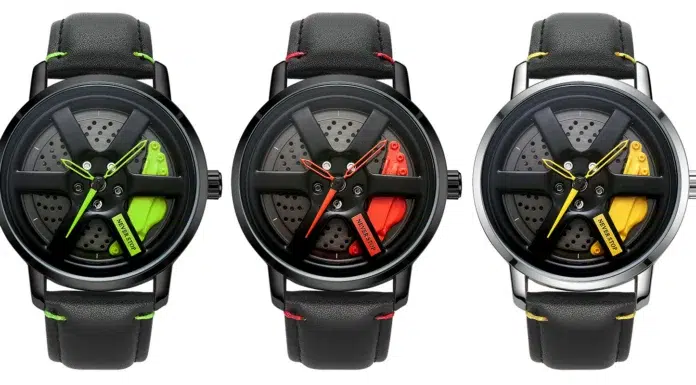 Car Rim Watches: The Perfect Fusion of Automotive Passion and Modern Watch Design Car Rim Watches. Photo courtesy of leed on watch dot com
