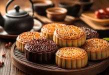 How to Choose Traditional Mooncakes for Gifting in Singapore Delicately crafted mooncakes for gifting in Singapore. Vecteezy-medium