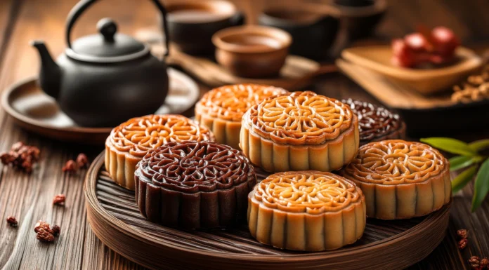 How to Choose Traditional Mooncakes for Gifting in Singapore Delicately crafted mooncakes for gifting in Singapore. Vecteezy-medium
