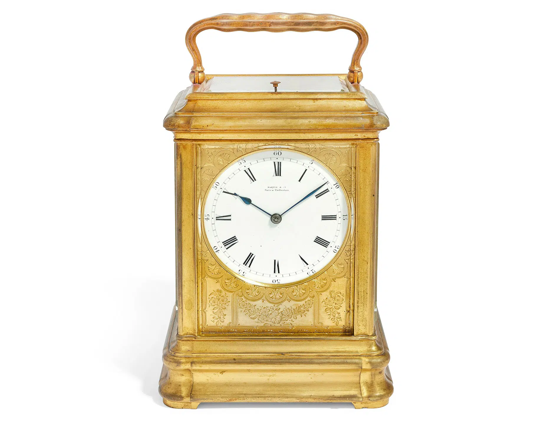 4️⃣ Drocourt Grande Sonnerie Carriage Clock (Lot 6) 4️⃣ Drocourt Grande Sonnerie Carriage Clock (Lot 6)
