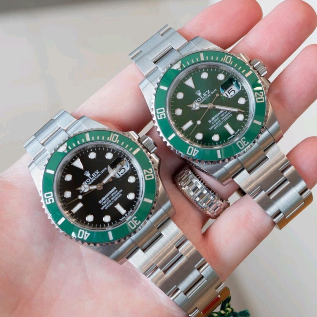 Rolex Submariner Hulk vs Starbucks. Courtesy of Rolex Rolex Submariner Hulk vs Starbucks. Courtesy of Rolex