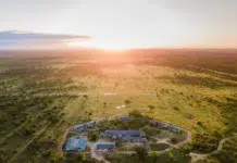 A Soulful Safari at Walkers Plains Camp Walkers Plains Camp Aerial View