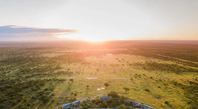 A Soulful Safari at Walkers Plains Camp Walkers Plains Camp Aerial View