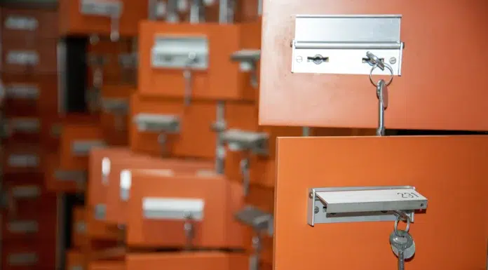 Storage Solutions for Modern Workplaces Workplace secured storage. Vecteezy-medium