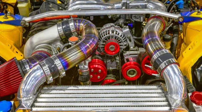 The Challenge of High-End Automotive Light Weighting: How Does Custom Tube Bending Enhance Super car Performance and Safety car engine modification of the turbo engine. Vecteezy-medium