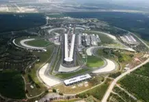 Formula 1’s Unexpected Return to Sepang Aerial view of Sepang International Circuit hosting the 2026 Bahrain Grand Prix