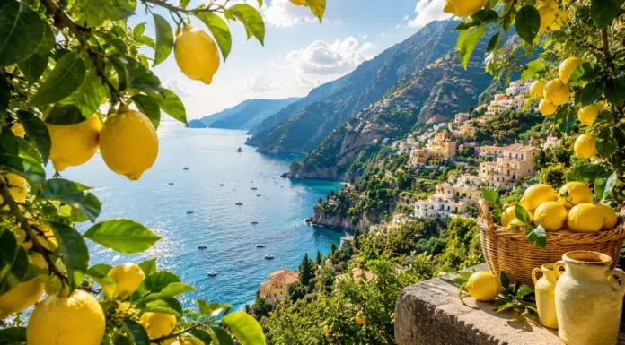 The Art of Limoncello: Inside Italy’s Most Celebrated Lemon Liqueur Amalfi Coast and Lemoncello. AI ChatGPT Image