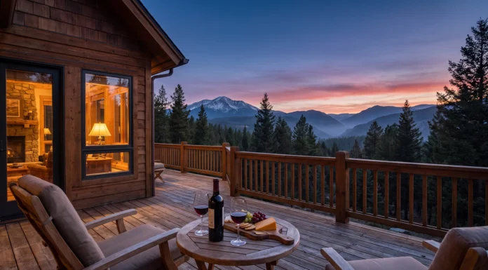 Best Locations to Get a Cabin Rental in Colorado: What to Verify Before You Book Colorado cabin deck at dusk