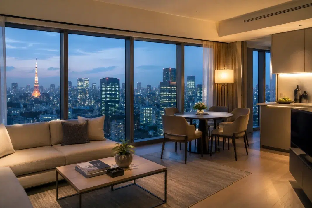 Corporate Housing in Tokyo. AI Photo by ChatGPT Corporate Housing in Tokyo. AI Photo by ChatGPT