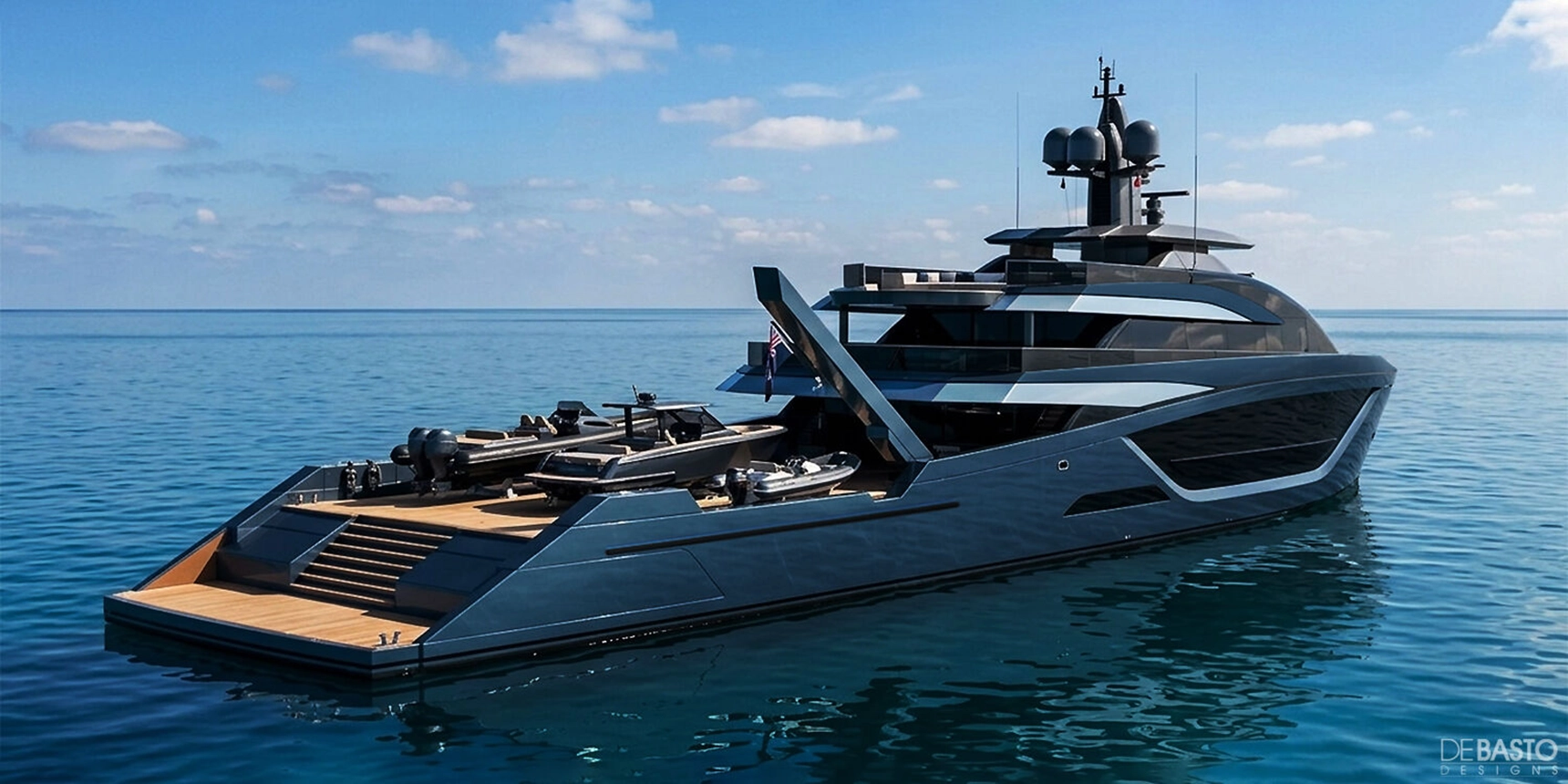 DeBasto unveils 70m Abeking & Rasmussen explorer Yacht Concept Project Quest DeBasto unveils 70m Abeking & Rasmussen explorer Yacht Concept Project Quest