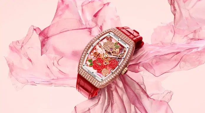 Franck Muller’s Rose Skeleton Franck-Muller-Vanguard-Rose-Skeleton-V-32-S6-SQT-ROSE-D-CD-2RO-5N-RG-at-Cortina-Watch-featured