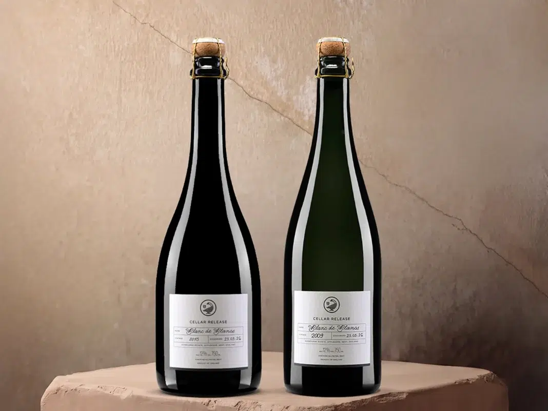 Gusbourne Estate private cellar for its rare release. Photo courtesy of Gusbourne Gusbourne Estate private cellar for its rare release. Photo courtesy of Gusbourne