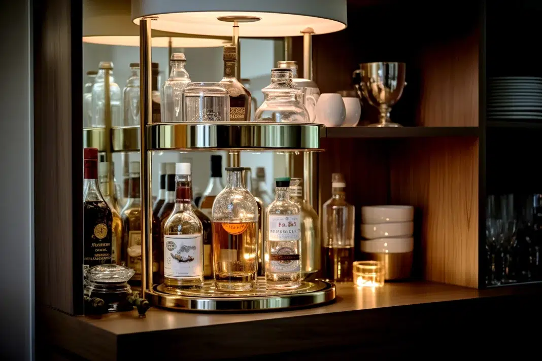 Hotel minibar at home. Vecteezy-medium Hotel minibar at home. Vecteezy-medium