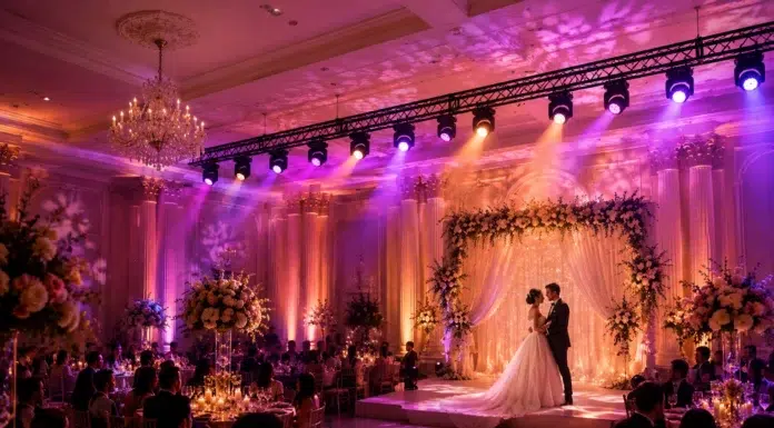How LED PAR Lights Elevate Luxury Weddings and Events How LED PAR Lights Elevate Luxury Weddings and Events. AI ChatGPT Image