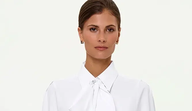 Ina Kess Designs Quiet Luxury for Women in Motion Ina Kess Ambrosa Shirt