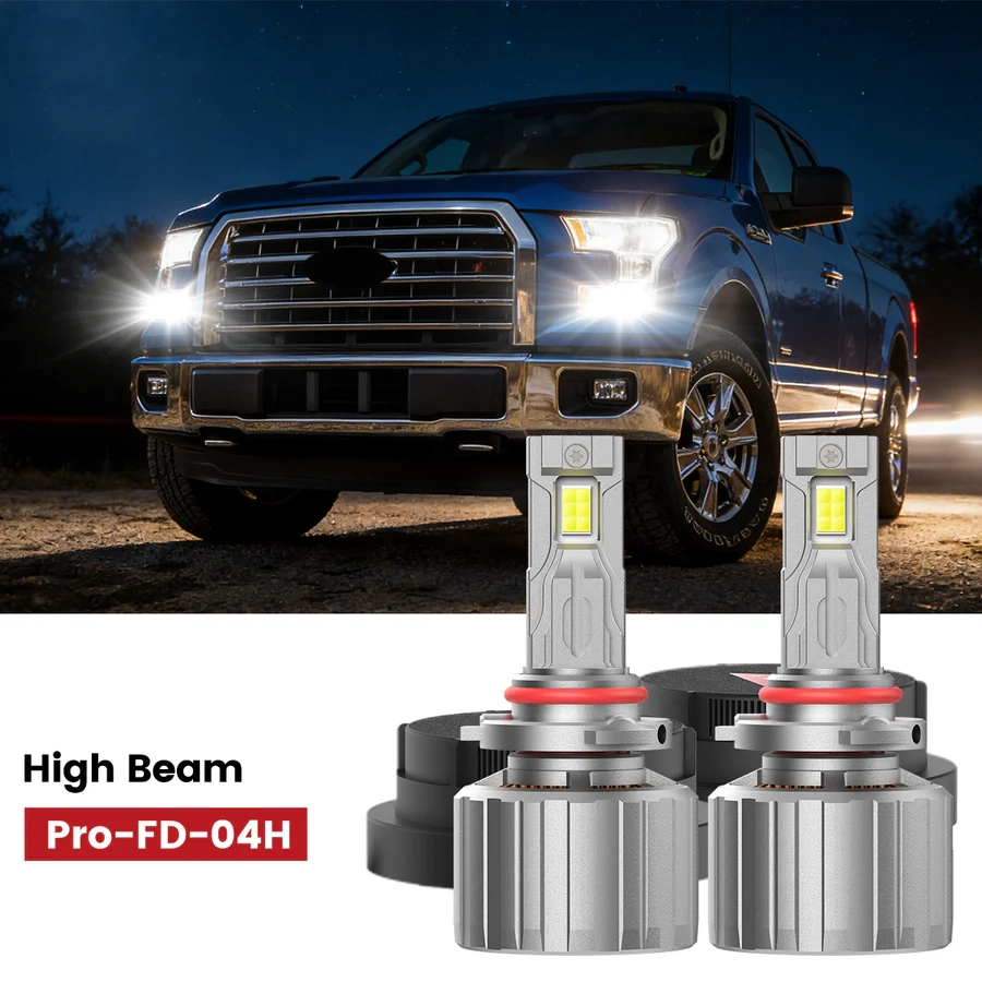 Lasfit 2015-2017 Ford F-150 Custom 9005 LED Bulbs. Courtesy of LASFIT Lasfit 2015-2017 Ford F-150 Custom 9005 LED Bulbs. Courtesy of LASFIT