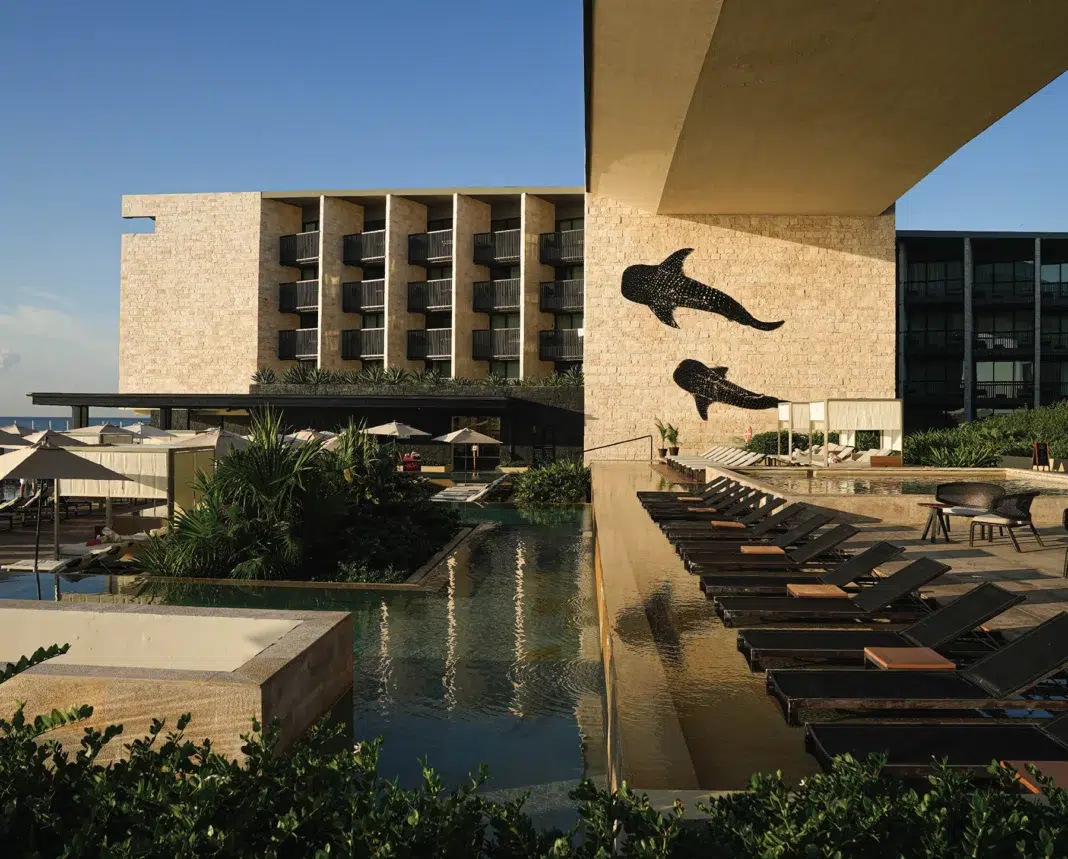Devossion Live Aqua Hotel Exterior Outdoor Pool Daytime Devossion Live Aqua Hotel Exterior Outdoor Pool Daytime