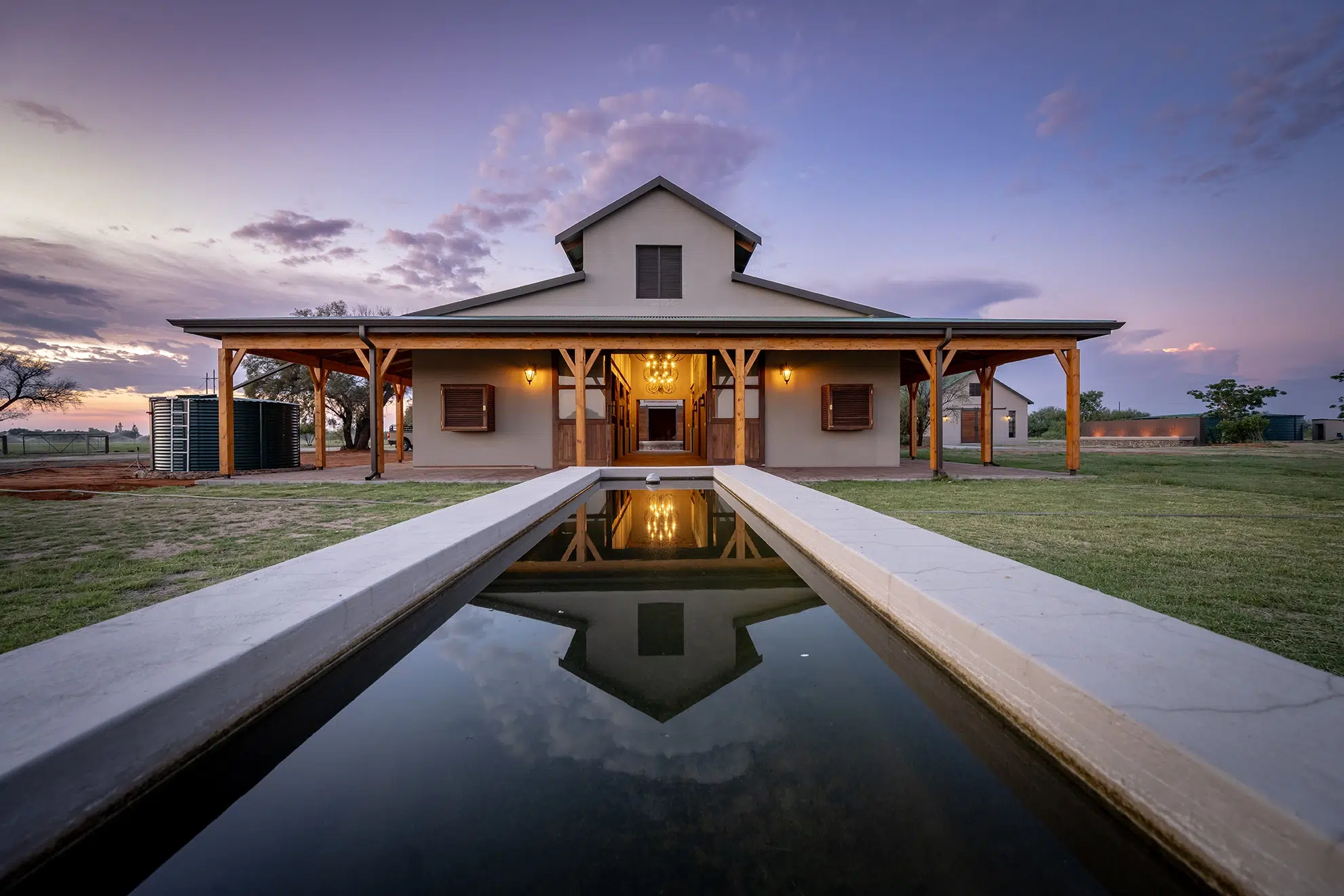 Maloba Private Game Reserve stable entrance Maloba Private Game Reserve stable entrance